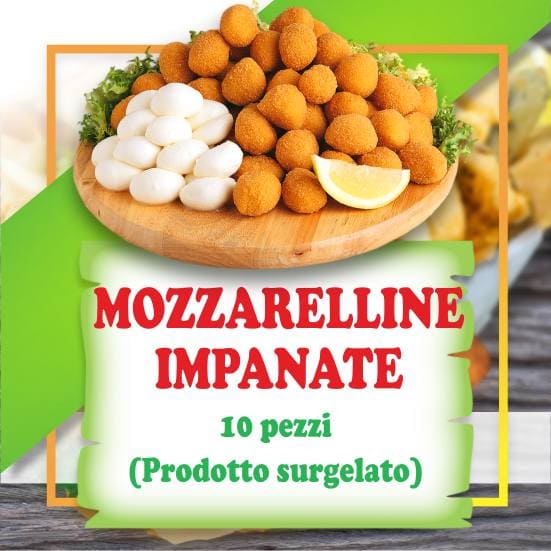 Mozzarelline impanate